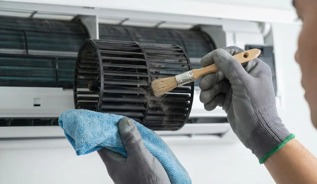 maintenance of blowers and fans